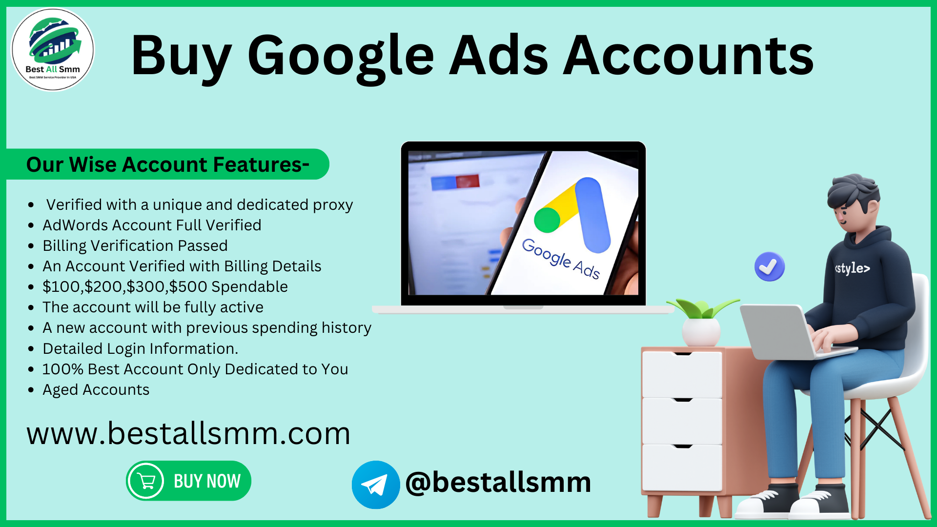 Buy Google Ads Accounts
