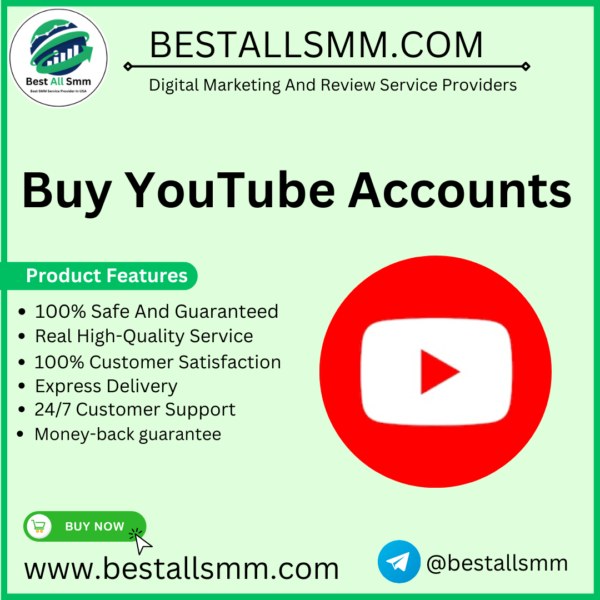 Buy YouTube Accounts