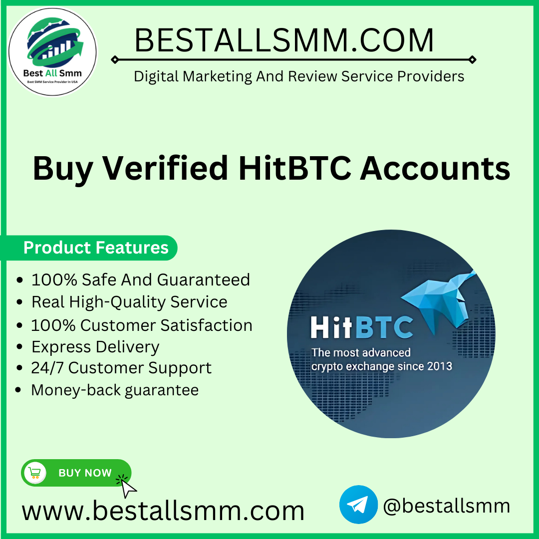 Buy Verified HitBTC Accounts